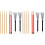2Sets Diverse Kleuren Maple Drumsticks Met Drum Wire Borstels 4