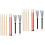 2Sets Diverse Kleuren Maple Drumsticks Met Drum Wire Borstels 6