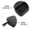 2Pièces Boîte De Transport Microphone Wireless Noir Fermeture Zip 7