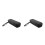 2Pièces Boîte De Transport Microphone Wireless Noir Fermeture Zip 9