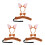 9St Verkleed Accessoires Set Met En Oren Thuis 7