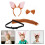 9St Verkleed Accessoires Set Met En Oren Thuis 10