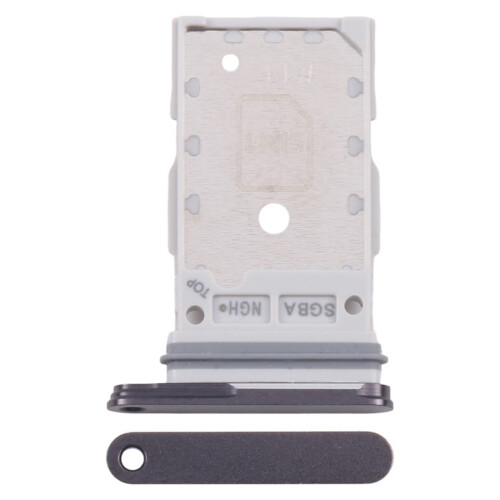 (Graphite Black) For Samsung for Galaxy S24 FE Originalt SIM + SIM-kortbrett