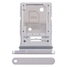 (silver) For Samsung Galxy Tab S10+ / S10 Ultra SIM + Micro SD-kortspor