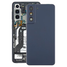 (blue) Til Samsung for Galaxy S21 FE Bakdeksel med kameralinsedeksel
