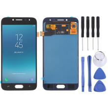(Black) Écran LCD TFT pour Galaxy J2 Pro (2018), J250F/DS avec ensemble numériseur complet (noir)