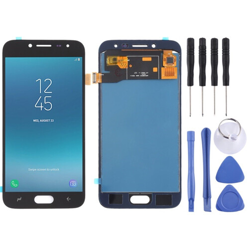 (Black) Οθόνη TFT LCD για Galaxy J2 Pro (2018), J250F/DS με πλήρη διάταξη ψηφιοποίησης (Μαύρο)