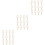 36St Onvoltooide Mini Spiegels Beige Hand Spiegel Knutselset 5