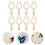 36St Onvoltooide Mini Spiegels Beige Hand Spiegel Knutselset 10