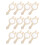 36St Onvoltooide Mini Spiegels Beige Hand Spiegel Knutselset 11