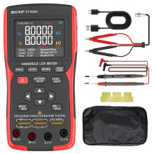 ZOYI DQ02  Digital Bridge Tester Handheld Battery Capacitance Resistance Inductance Meter Battery Tester