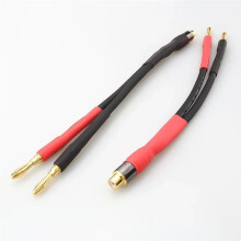 High Quality 15cm HiFi Audio Cable for RCA Female to 2 Banana Plug Cable Amplifier Speaker Adapter Cable Banana Speaker