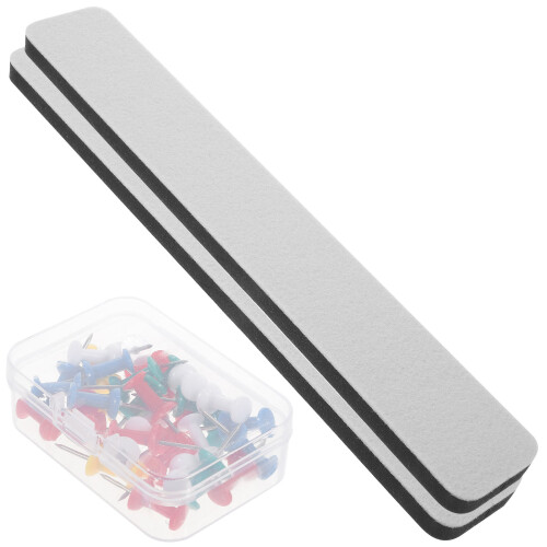 2Ensembles Bandes Feutrine Blanches Tableau Mural Pratique 2