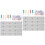 2Ensembles Bandes Feutrine Blanches Tableau Mural Pratique 6
