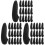 90Pièces Gaines Protectrices Pour Lames Cutter Accessoire Cuisine 2