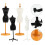 8Pièces Porte-Robes Plastique Mannequin Support Robuste 10