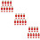 27Pièces Joueurs Baby-Foot Pour Table Standard 9