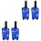 4Pièces Étiquettes Voyage Silicone Pour Adresse 3