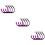 12Pièces Élastiques Queue De Enfant Violet Tresses Déco 9