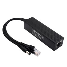 Waveshare PoE Splitter Industrial Gigabit Interface Power Supply Imported MPS Control Chip Solution Splitter