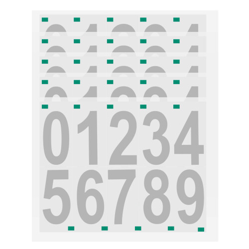 Small Stickers Vinyl Decals for Bins and Mailboxes 2