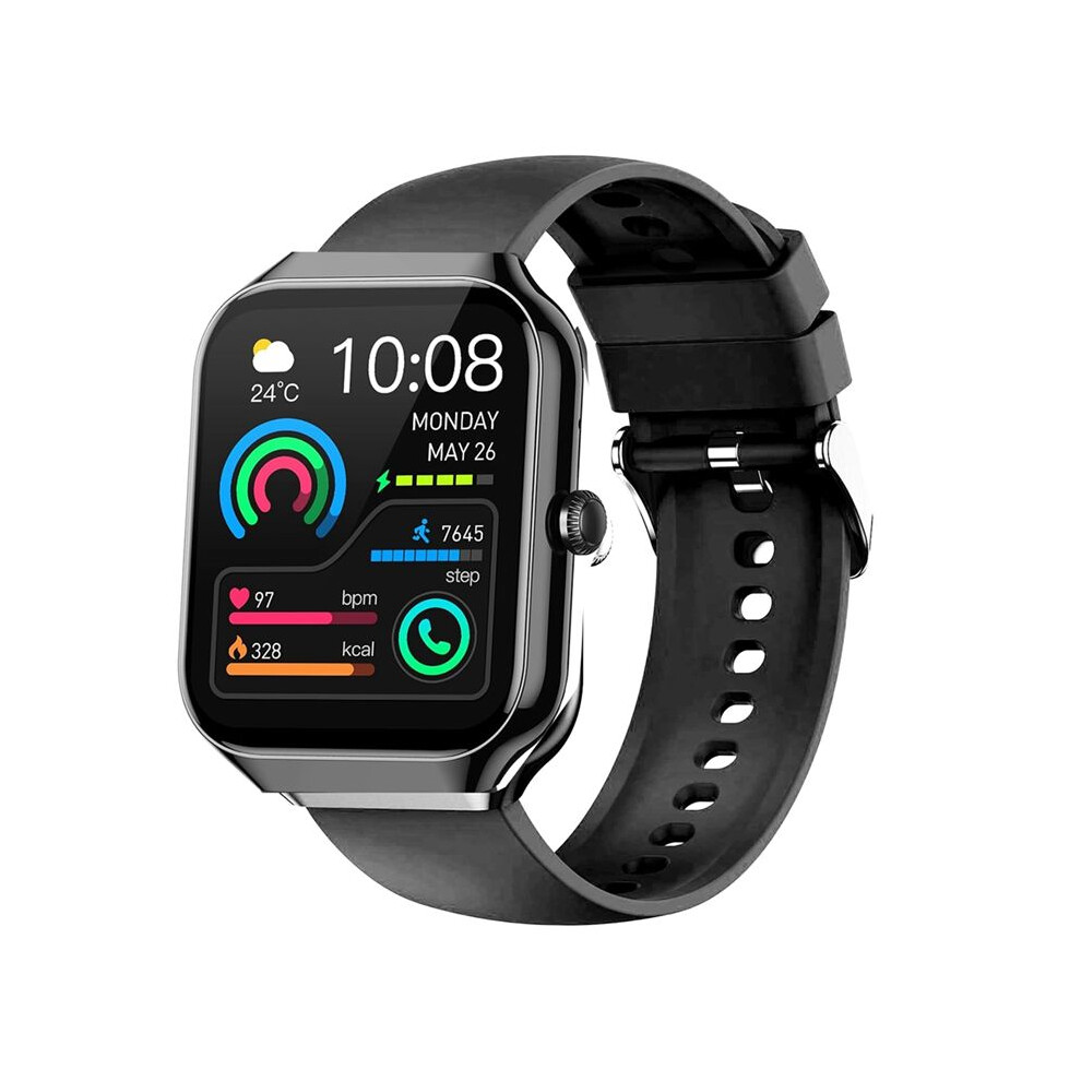 Smartwatch With Heart Rate/Sleep Monitor/Pedometer, 113+ Sports Fitness Tracker, Ip68 Waterproof Watch For Android Ios A 4712654875946