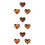 9Pièces Charms Studs Pour Bracelet Silicone Montre Style 9
