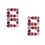 4St Crystal Clips Bruidsdecoratie Multikleur 2