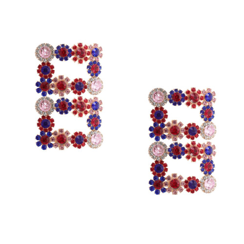 4St Crystal Clips Bruidsdecoratie Multikleur 1