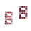 4St Crystal Clips Bruidsdecoratie Multikleur 3