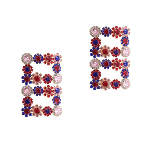 4St Crystal Clips Bruidsdecoratie Multikleur 2