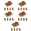 100St Multi-Functionele Thumb Tacks Voor Dagelijks Gebruik 9