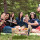 3Pièces Table En Bois Pliante Khaki, Portable Pour Camping 4