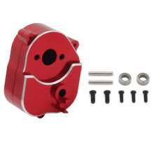 For 1/12 MN82 LC79 MN78 Transmission Metal Gear Box Gearbox Housing RC Car Upgrade Parts Upgrade Accessories Red