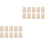 1000St Beige Popsiclesticks En Comfortabel Voor Thuis 3