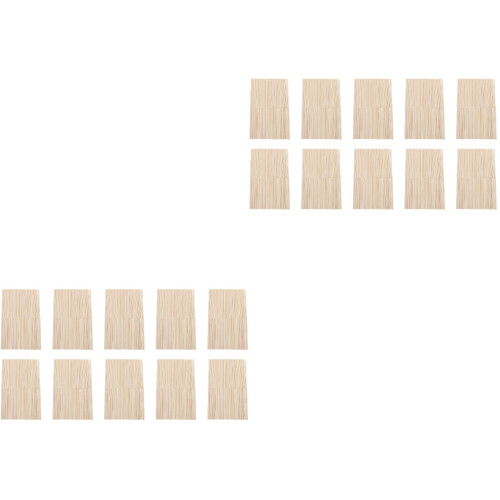 1000St Beige Popsiclesticks En Comfortabel Voor Thuis 2