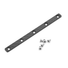 Koolstofvezel Chassisversterkingsplaat voor TT02 TT-02 1/10 RC Auto Upgrade Onderdelen Accessoires
