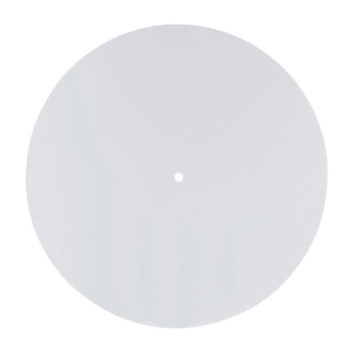 Acrylic Turntable Mat Reduce Static Dust Noise Replacement Record Platter Slipmat for 12 Inch Record Player White