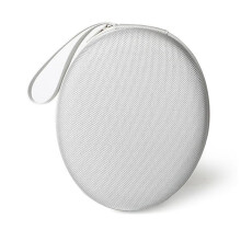 For WH-1000XM5 QCY H3/H4 EVA Carrying Case Shockproof Headphone Case Waterproof Anti-Drop Silvery