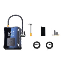 Kabellose Reifenfüllpumpe, Tragbare Elektrische Reifenfüllpumpe mit LED-Beleuchtung für Motorrad, Fahrrad, Boot, Reifenbälle