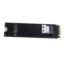 M.2 NVMe to Slimline SAS SFF-8654 Adapter NGFF M.2 M Key to SFF 8654 Adapter Card SFF-8654 Converter Card for Mainboard