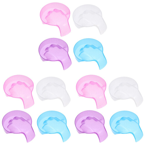 12Pièces Bols Soak Ongles Mixtes Usage Professionnel 2