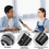 2Pièces Microphone Jouet Noir Jeu De Scène Enfants 5