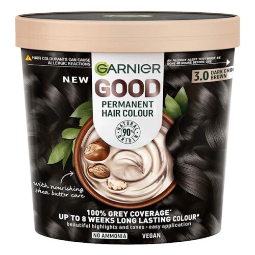 Garnier Garnier Good Permanent Hair Colour 3.0 Dark Chocolate Brown