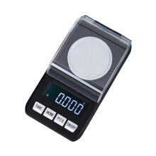 Black 50g  Portable Electronic Scale 0.001g High Precision Bag Jewelry Diamond Gemstone Balance Electronic Scale