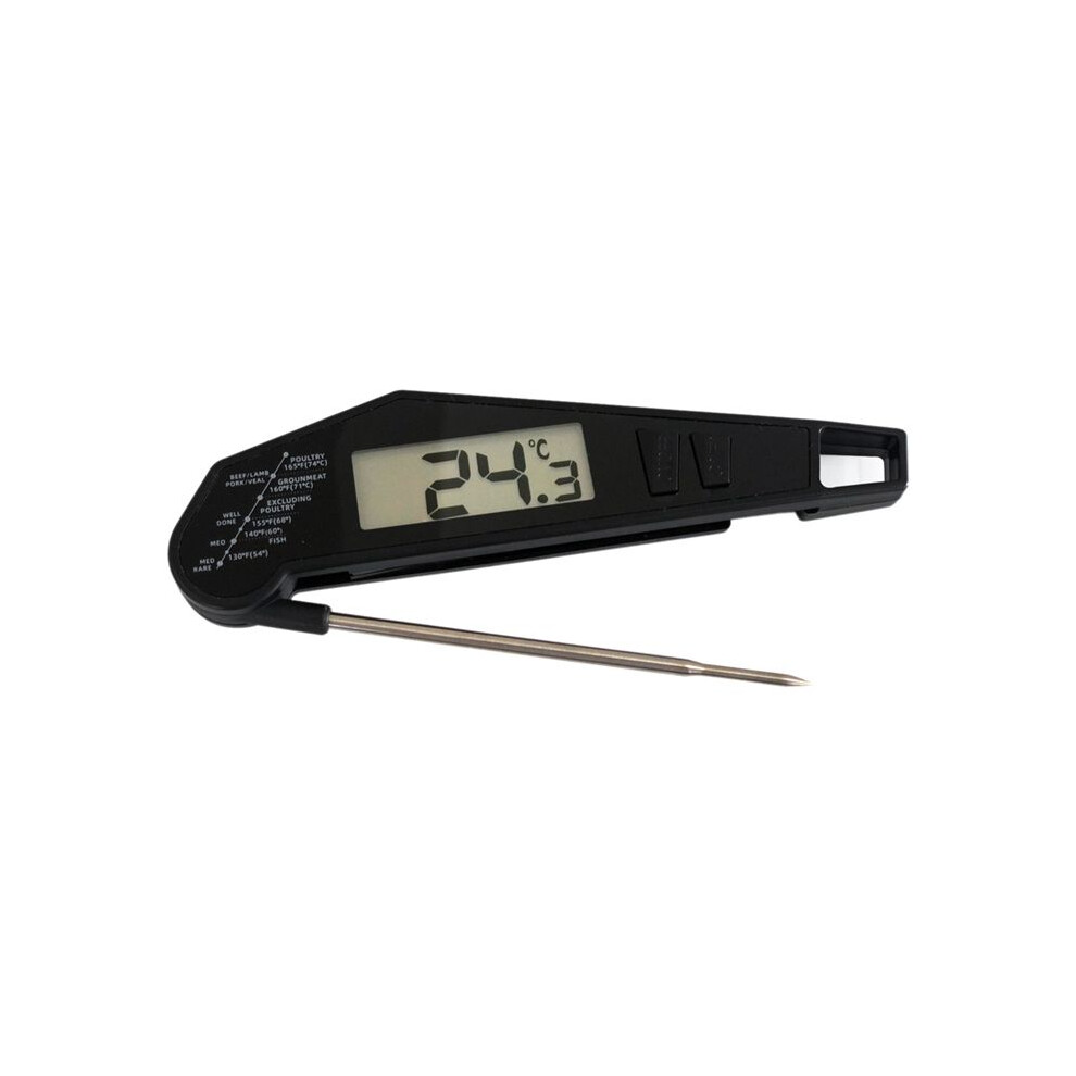 Digital Instant Read Meat Thermometer with Foldable Probe for Kitchen, Frying, Grilling