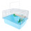 2Pièces Cage De Voyage Portable Avec Abreuvoir 2