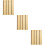 3Pièces Panneaux Absorption Bois Antibruit 10