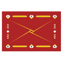 Football Training Mat, Anti-Slip and Noise Reduction Household Children'S Football Mat, Room Decoration Floor Mat,D