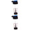2Pièces Mixer Bottles Bleu 600Ml Portable Usage Cuisine Simple 5